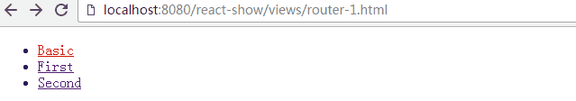 React Router基础使用