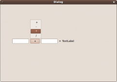 Qt 4.x实现QMenu菜单向上弹出菜单方法