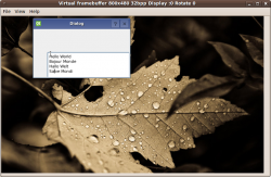 如何给Qt/Embedded Linux程序设置桌面背景