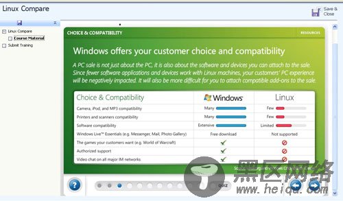 微软百思买培训材料大肆污蔑攻击Linux[图文]