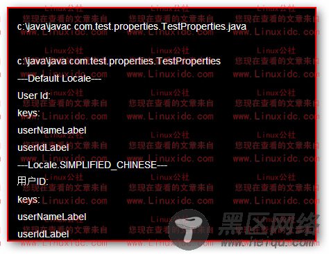 Java语言提供了ResourceBundle类来对properties类型的