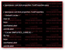 Java语言提供了ResourceBundle类来对properties类型的