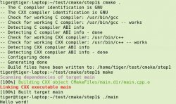 在Linux下使用CMake构建应用程序