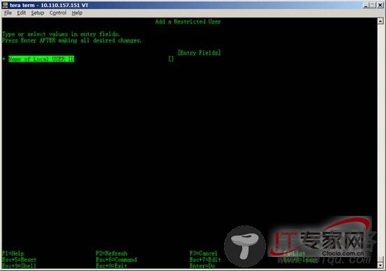 UNIX下如何通过IP限制用户远程登录