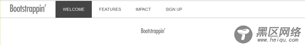 Bootstrap 网站实例之单页营销网站