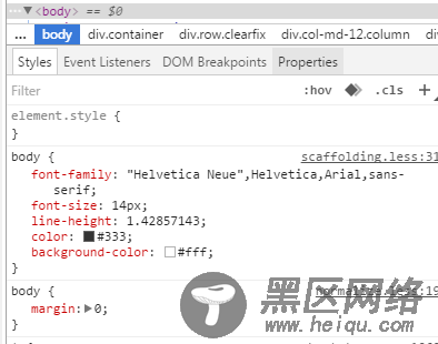 BootStrap入门教程(二)之固定的内置样式