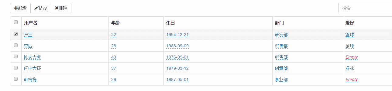 JS表格组件BootstrapTable行内编辑解决方案x