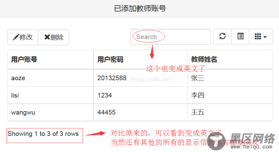 Bootstrap Table使用方法详解