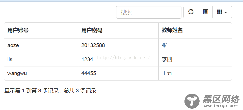 Bootstrap Table使用方法详解
