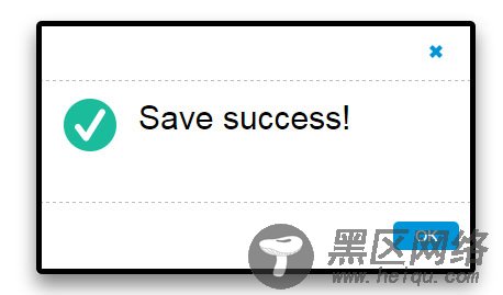 jQuery实现摸拟alert提示框