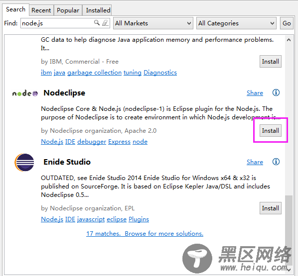 node.js插件nodeclipse安装图文教程