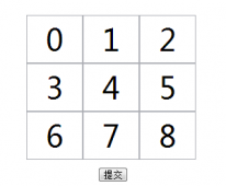 javascript实现九宫格相加数值相等