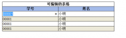 jQuery实现可编辑的表格实例讲解（2）