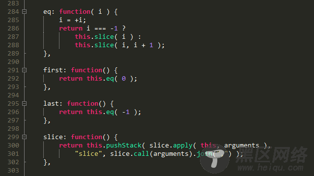浅谈jQuery中对象遍历.eq().first().last().slice()方法