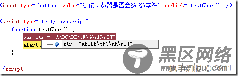 testChar