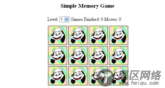 jQuery Games