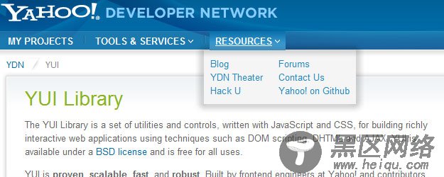 YUI is proven, scalable, fast, and robust