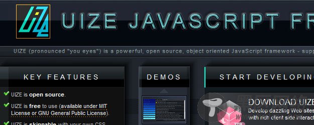 UIZE - a powerful, open source, object oriented JavaScript framewor
