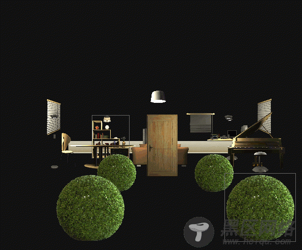 JavaScript实现的图片3D展示空间(3DRoom)