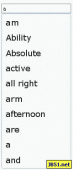 jQuery UI AutoComplete 自动完成使用小记