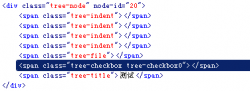 JQuery Easyui Tree的oncheck事件实现代码