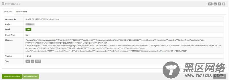 .net core webapi通过中间件获取请求和响应内容的方