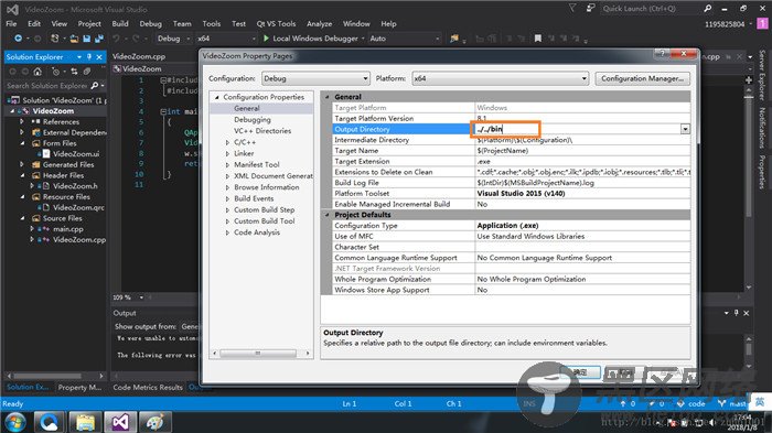 VS2015+Qt5+OpenCV3开发环境配置