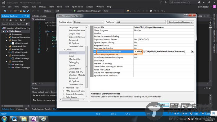 VS2015+Qt5+OpenCV3开发环境配置