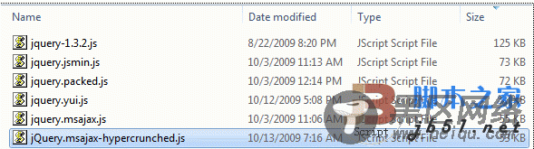 使用Microsoft Ajax Minifier减小JavaScript文件大小的方