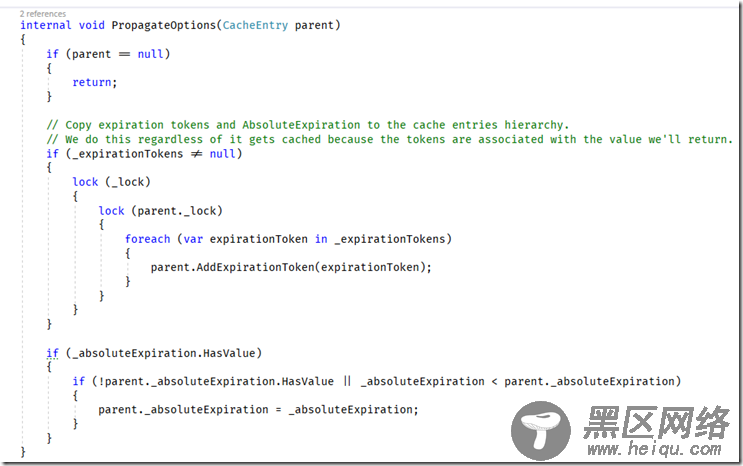 .NET Core系列之MemoryCache 缓存域