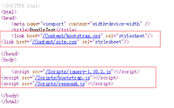 <strong>ASP.NET MVC下Bundle的使用方法</strong>