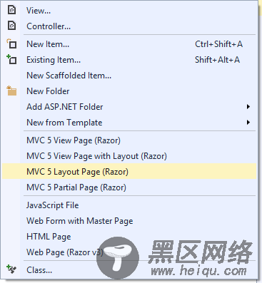 ASP.NET MVC 使用Bootstrap的方法