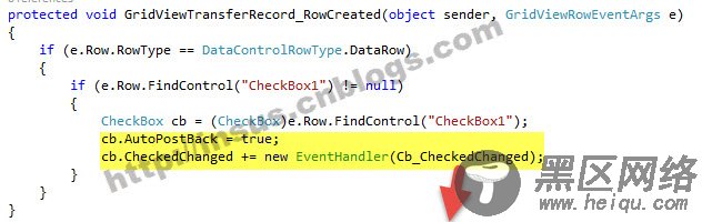 Asp.net 中使用GridView控件实现Checkbox单选