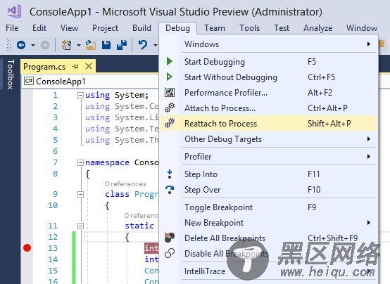 Visual Studio Debugger七个鲜为人知的小功能