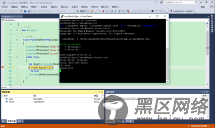 详解VS2017 Linux 上.NET Core调试