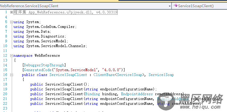 asp.net(c#)动态修改webservice的地址和端口（动态修