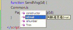 asp.net Javascript 的几种写法与提示