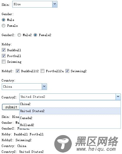 LazyForm jQuery plugin 定制您的CheckBox Radio和Select