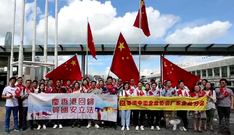 香港爱国爱港社团庆回归：香港国安法是“及时