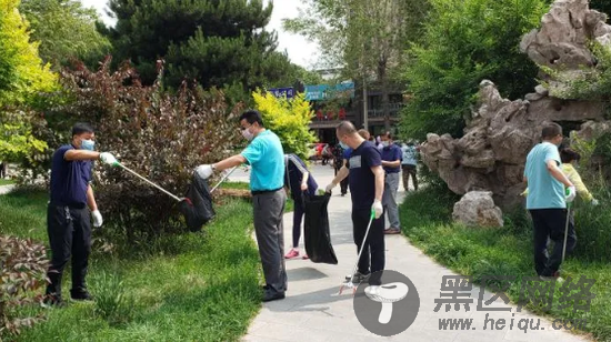 长春市绿园区掀起爱国卫生运动热潮