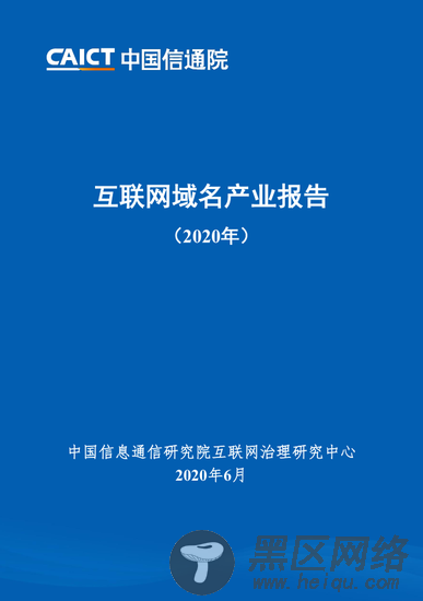 2020年互联网域名报告：2019年底市域名场规模3.