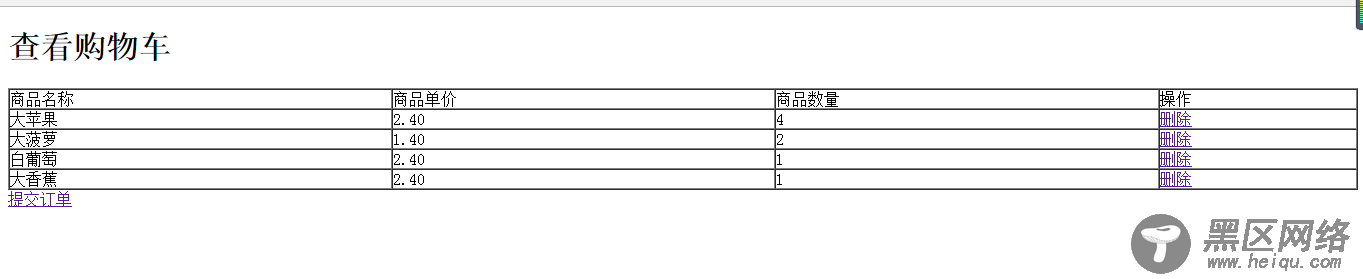php实现商城购物车的思路和源码分析