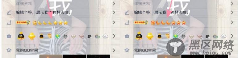 设置会员专属QQ等级图标「手机软件」