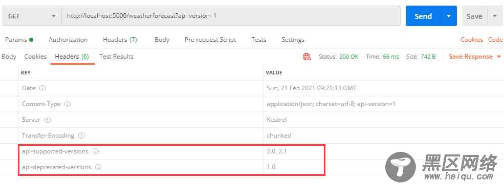 ASP.NET Core WebApi版本控制的实现