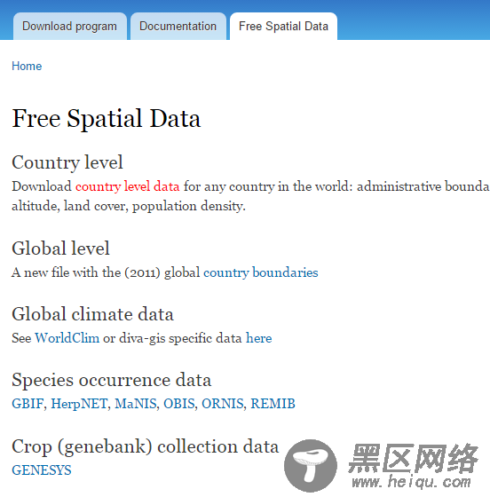地理空间数据免费获取（一）