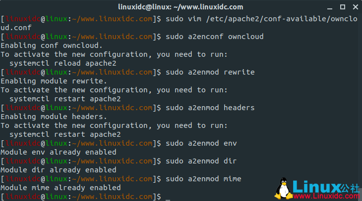 如安在Ubuntu 18.04上安装OwnCloud