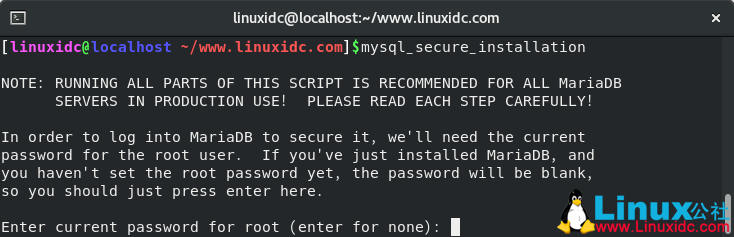 CentOS 8.1下搭建LEMP(Linux+Nginx+MySQL+PHP)环境