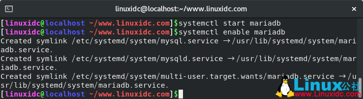 CentOS 8.1下搭建LAMP(Linux+Apache+MySQL+PHP)情况