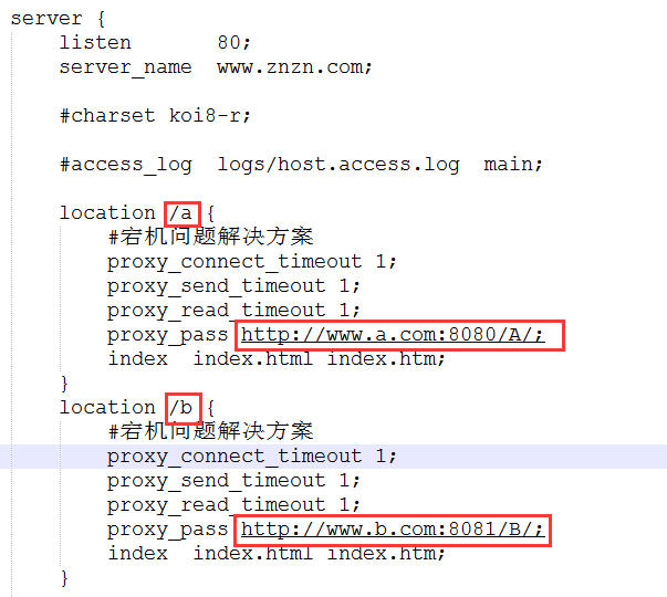 Nginx治理跨域与宕机问题