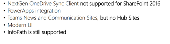 SharePoint Server 2019新特性介绍